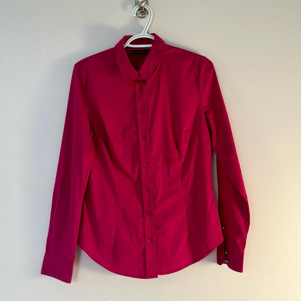 New York & company Stretch button down shirt